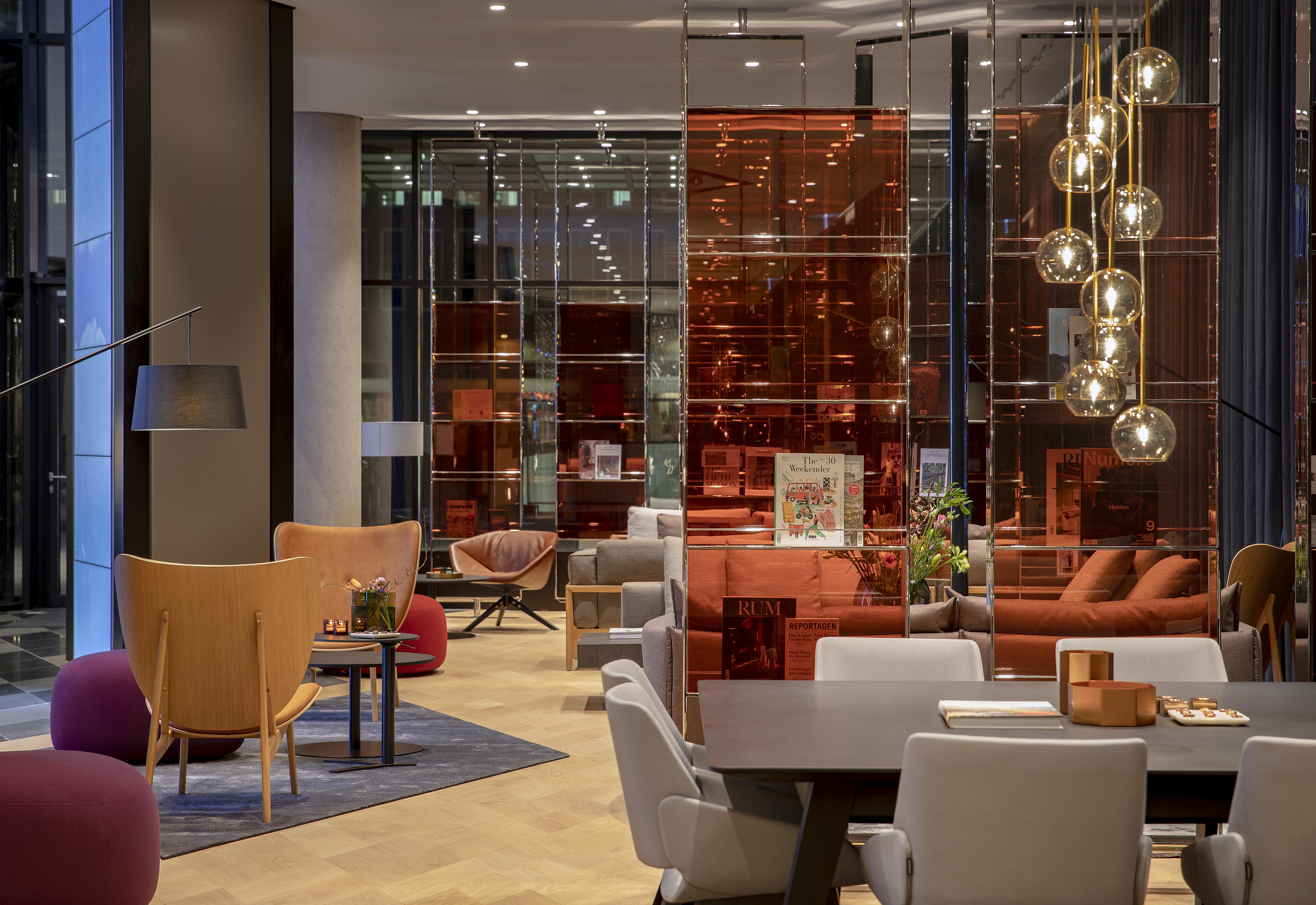 Отель Andaz Munich Schwabinger Tor, By Hyatt Экстерьер фото The lobby of the hotel