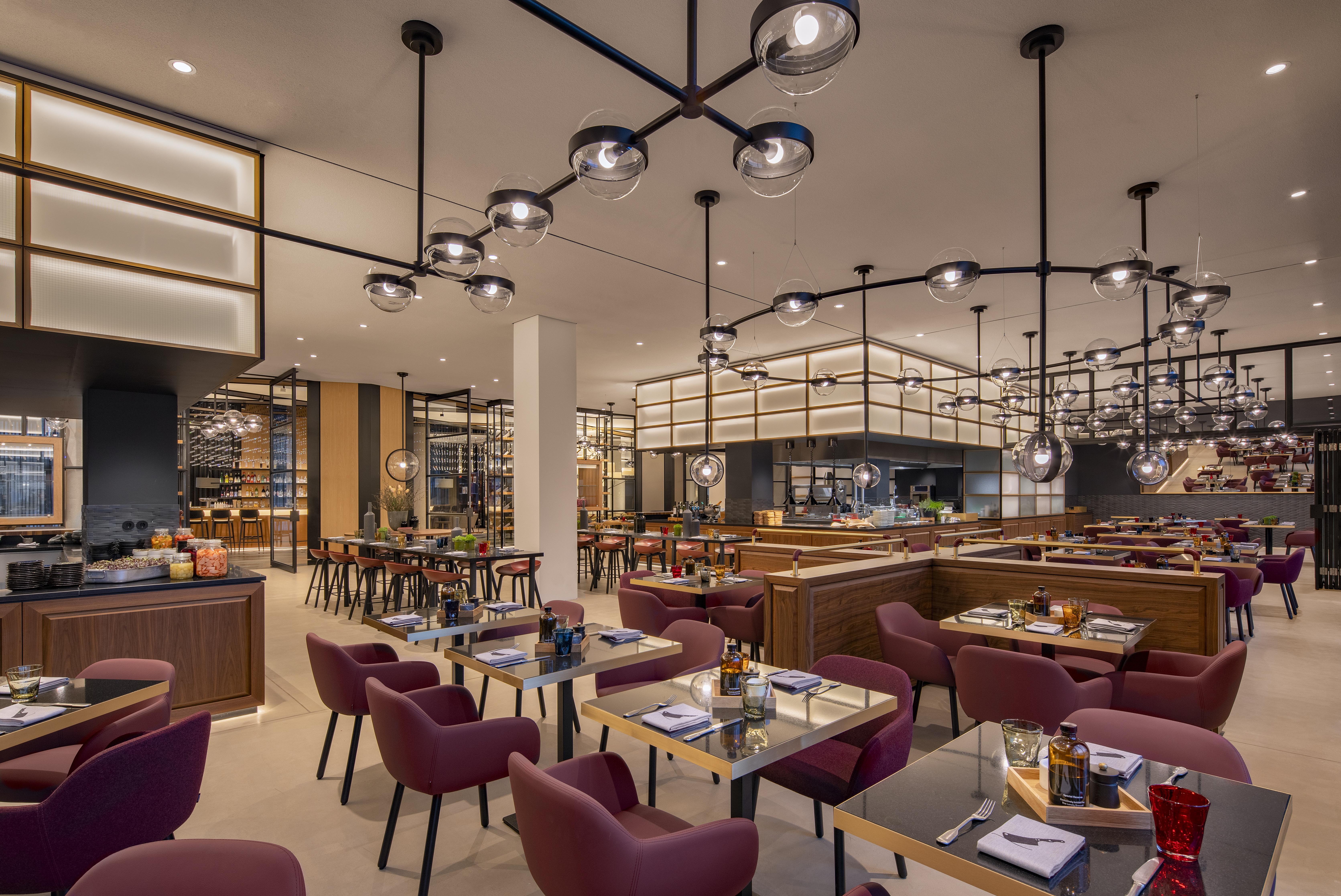 Отель Andaz Munich Schwabinger Tor, By Hyatt Экстерьер фото The restaurant