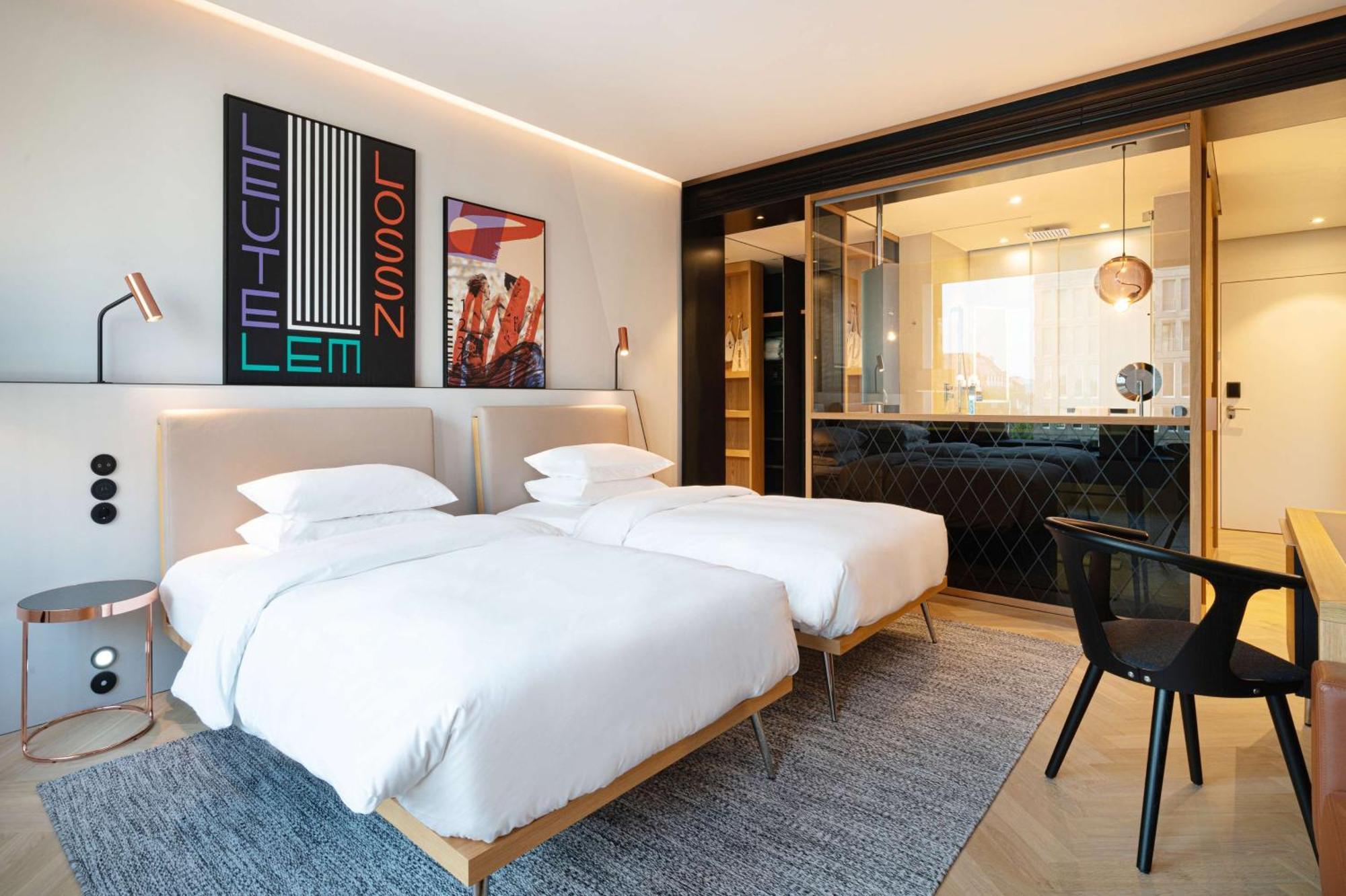Отель Andaz Munich Schwabinger Tor, By Hyatt Экстерьер фото Deluxe room