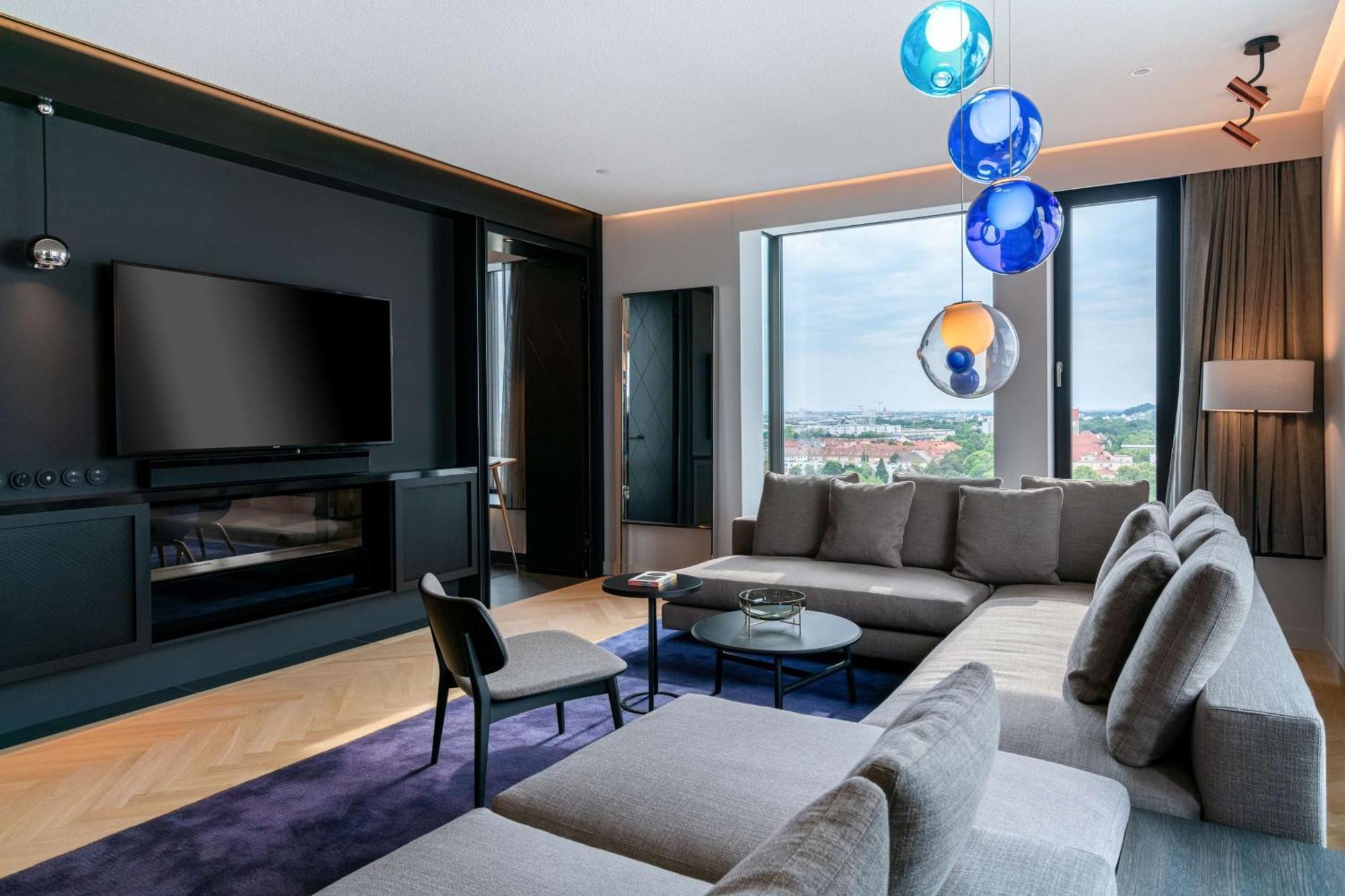 Отель Andaz Munich Schwabinger Tor, By Hyatt Экстерьер фото The Living Room