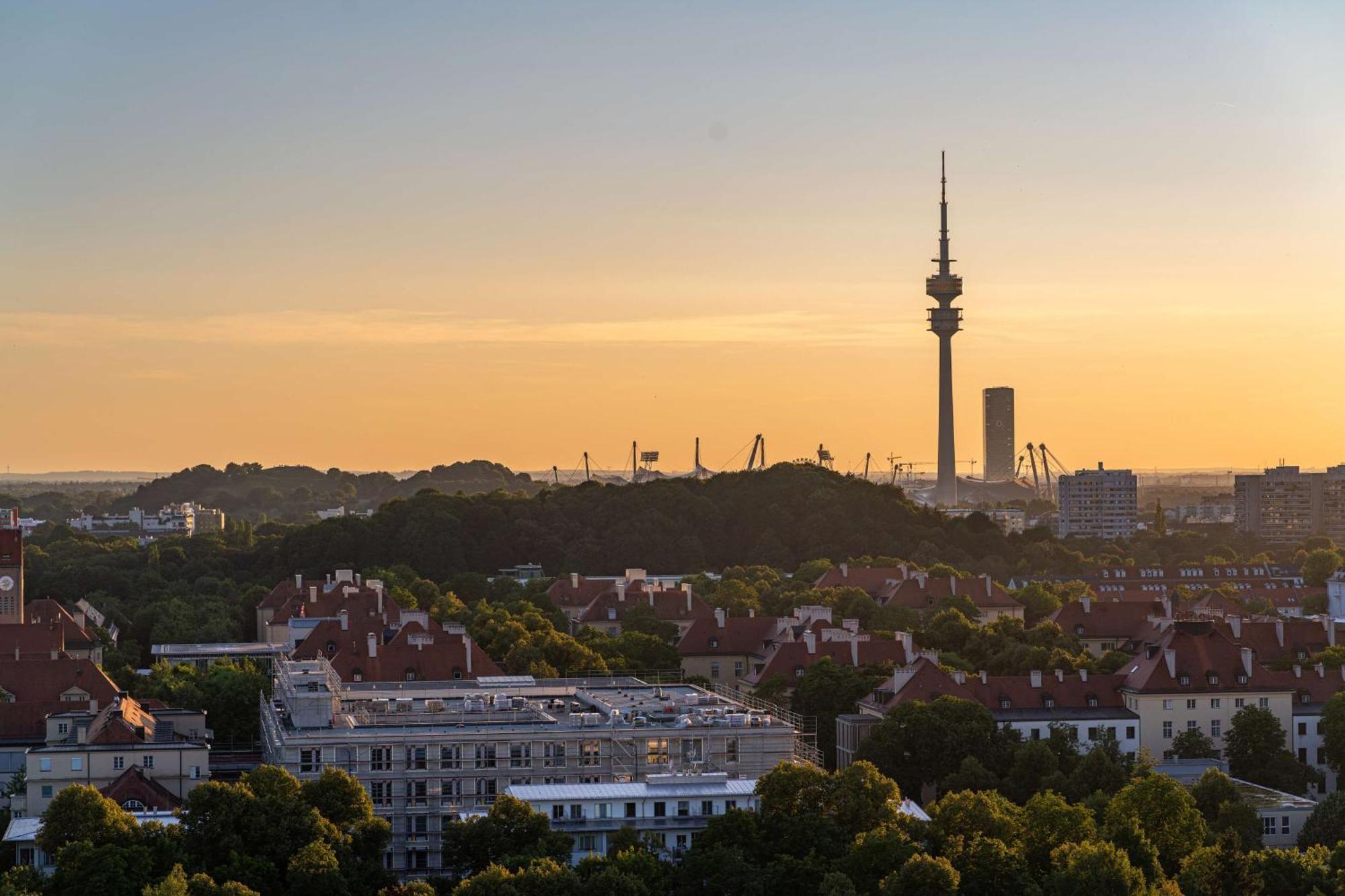 Отель Andaz Munich Schwabinger Tor, By Hyatt Экстерьер фото View of the city