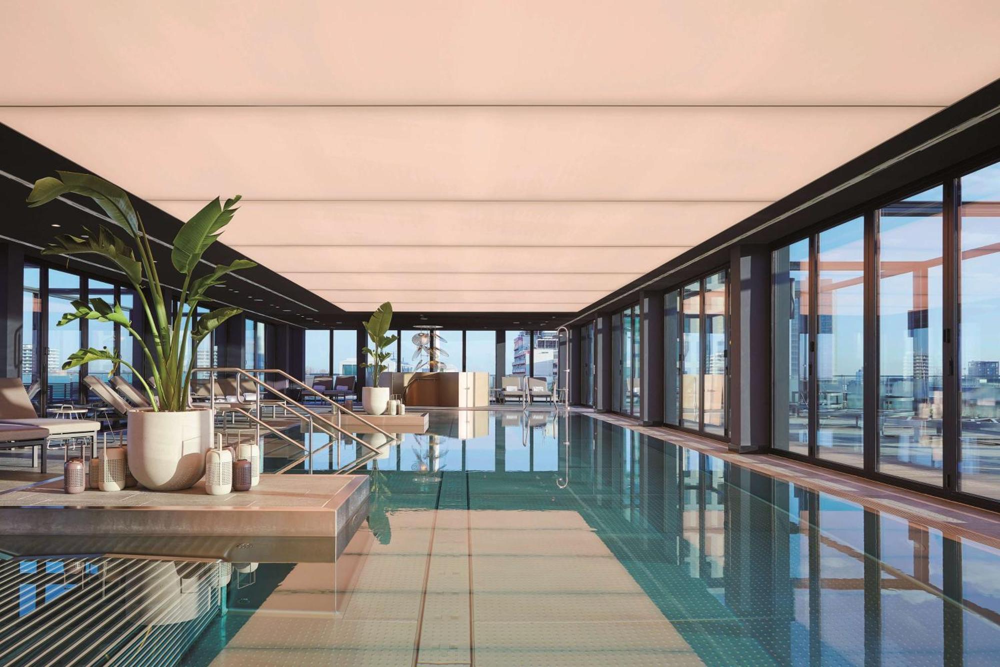 Отель Andaz Munich Schwabinger Tor, By Hyatt Экстерьер фото The pool at the 101st floor