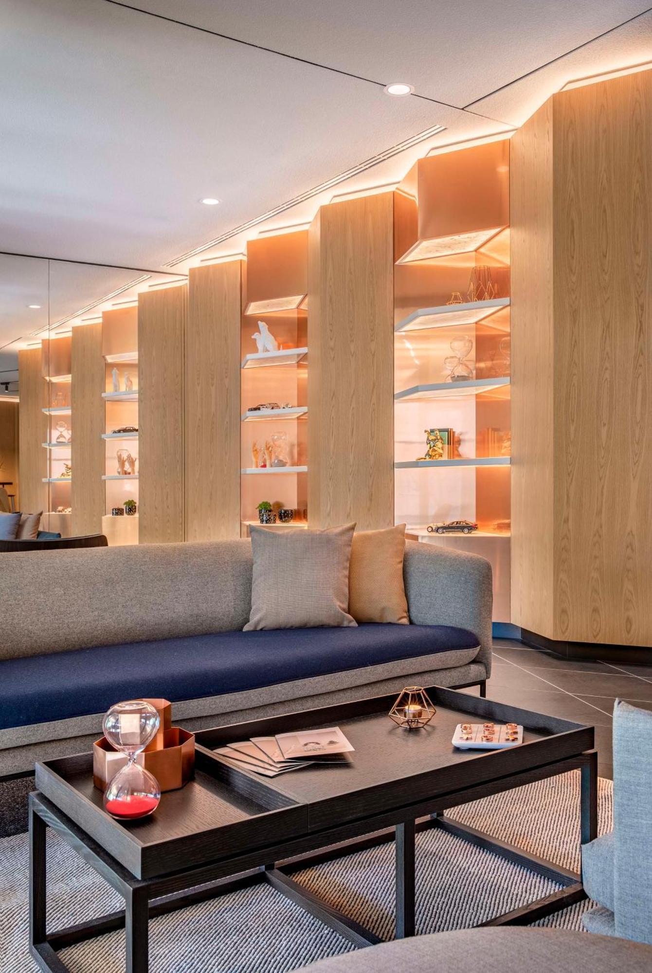 Отель Andaz Munich Schwabinger Tor, By Hyatt Экстерьер фото The interior of the hotel
